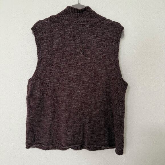 J.Jill Women's Wool Alpaca Blend Button Front Sweater Vest Size XL - Picture 11 of 11